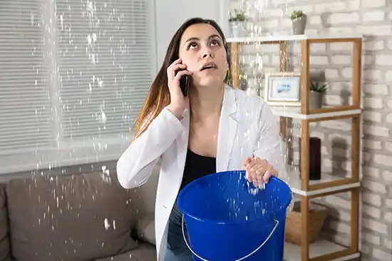 water damage restoration service Woodrow